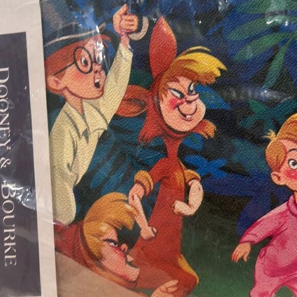 Dooney & Bourke X Disney Parks Peter Pan Tote Bag Wendy Tinker Bell tote NIB - Picture 5 of 13